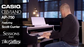 Video thumbnail for Casio Celviano AP-750 Digital Piano - Sessions from The Gallery with Scott Currier by Kraft Music