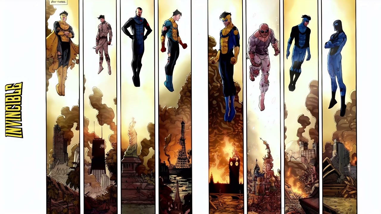 Alternate Mark Grayson 4k Live Wallpaper | Invincible Animated Background [Ultra HD]