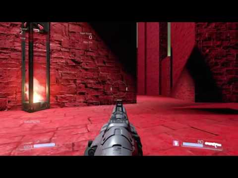 Doom Snapmap building with blocking volumes