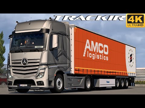 [TS-PC] ETS2 4K | SLOVAKIA VIP MAP | ACTROS MP4 1853 | NITRA 🇸🇰 -  ZVOLEN 🇸🇰