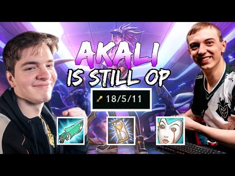 G2 Caps | AKALI IS STILL OP!!! (ft. M1kyx)