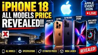 Apple Event 2026 LIVE: iPhone 18 Pro, Foldable iPhone and Apple Watch 
