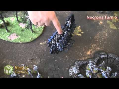 Necrons vs Chaos Warhammer 40k Battle Report - Part 4/4 - Beat Matt Batrep
