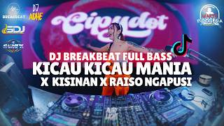 Download lagu DJ BREAKBEAT FULL BASS 2026🎧KICAU KICAU MANIA X KISINAN X RAISO NGAPUSI - DJ ADHE mp3