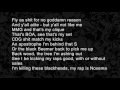 Wale (ft. Kid Cudi) - Focused {LYRICS ON SCREEN}