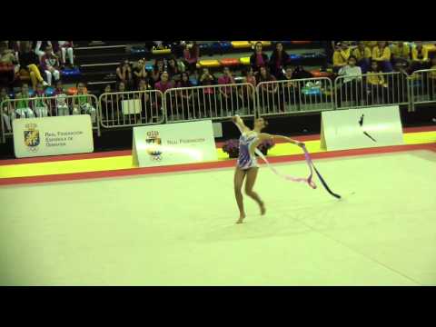 Carolina Rodriguez Cinta Castilla y Leon (Ritmo) Copa de La Reina 2015