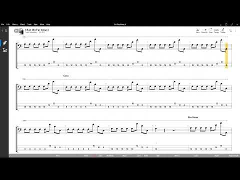 A Flock Of Seagulls - I Ran (So Far Away) Play Along Bass Tabs