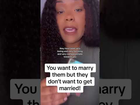 You want to marry them but they don’t want to married #tarotreading