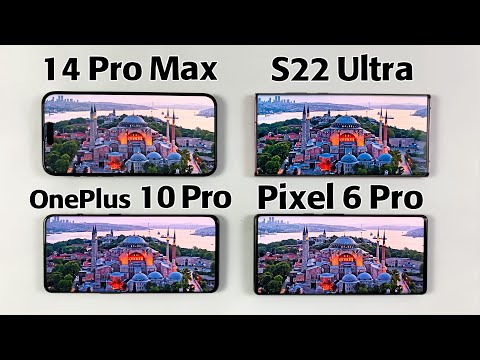 Best Smartphone Display Comparison- iPhone 14 Pro Max vs S22 Ultra vs OnePlus 10 Pro vs Pixel 6 Pro