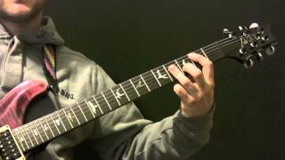 Keane Bedshaped Guitar Tutorial - How To Play Bedshaped by Keane On Guitar