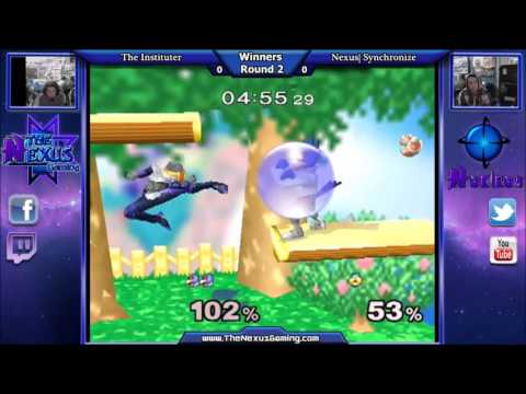 The Instituter(Falco) vs Nexus| Synchronize(Sheik) - Super Smash Bros. Melee - WR2 1-10-16