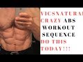 Crazy abs- workout sequence.