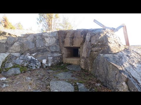 Kustartilleri ett nedlagt KA Batteri med Minstation 2017-12-17