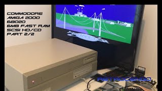 Commodore Amiga 2000 inside look CSA Midget Racer 68020 CPU SCSI HD and more retro stuff. Part 2/2