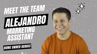 Watch video: Meet the Team: Alejandro Marketing Assistant