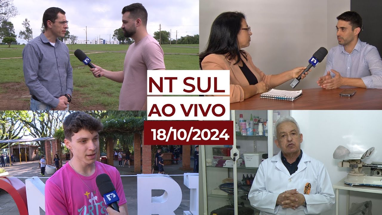 NT SUL AO VIVO 18-10-2024 | TV NOVO TEMPO