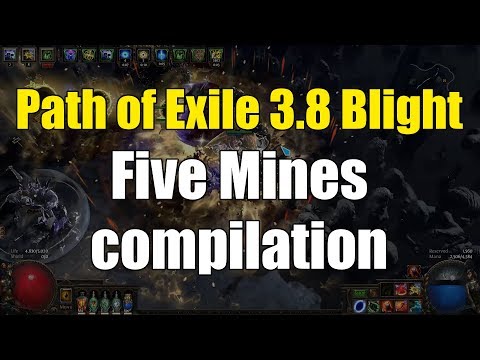 PoE 3.8 | Five meme, unpopular or joke Mines compilation - Ascendant Miner