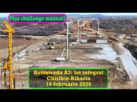 Autostrada A3, lot integral Chiribiș-Biharia, 14 februarie 2026