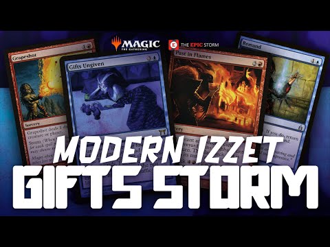 Classic Modern Gifts Storm w/ 3 Remand + 3 Grapeshot! Izzet Gifts Ungiven Magic: The Gathering Combo