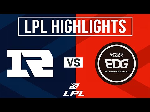 RNG vs EDG Highlights ALL GAMES | LPL 2025 Split 2 | Royal Never Give Up vs EDward Gaming