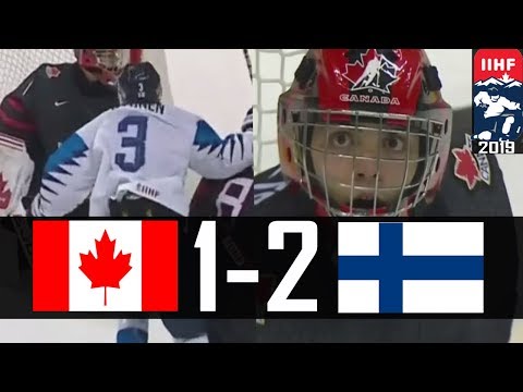 Finland eliminates Canada | 2019 WJC Highlights | Jan. 2, 2019