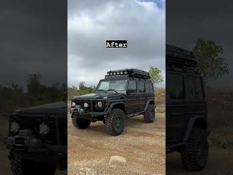 G Wagon Build done in house at Jack Wagon Overlanding!