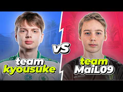 KYOUSUKE vs MAIL09 on FACEIT with Utility Guide, Multi POV & Voice Comms (Dust2)