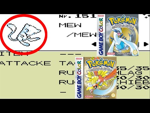 Mew holen in Pokemon Gold Silber Glitch - legitimes Mew für Pokemover - Glitch Pokemon Deutsch