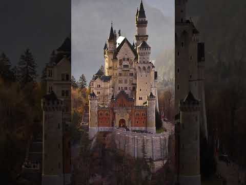 Curiosidades sobre o Castelo de Neuschwanstein do Rei Louco Luís II #shorts