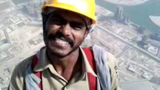 Burj Khalifa -  Men of steel....