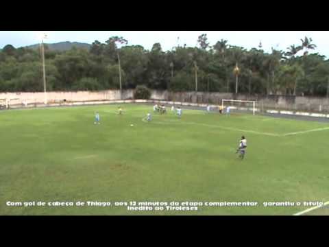 Taça André Schroeder(PILO) - Gol de Thiago para o Tiroleses na Final