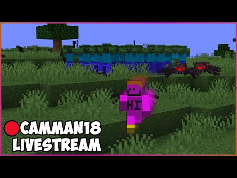 camman18 VODS - Minecraft, But The World Runs At Double Speed... camman18 Full Twitch VOD