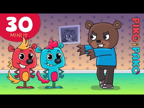 🐻 Stary Niedźwiedź Mocno Śpi - Piosenki Dla Dzieci - PIKO i PAKO - Zestaw Dla Maluszka