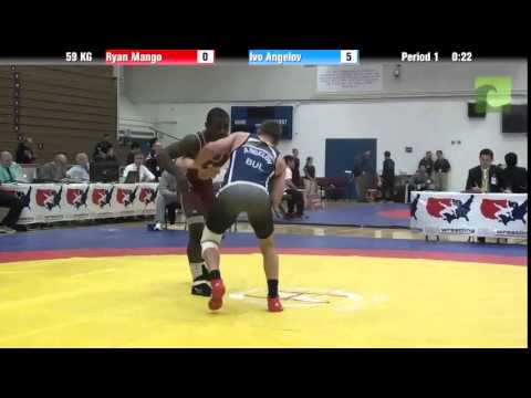 59 KG SF - Ryan Mango (Minnesota Storm) vs. Ivo Angelov (Bulgaria)