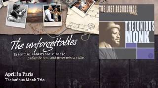 Thelonious Monk Trio - April in Paris