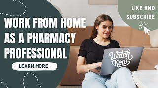 Remote Pharmacy Jobs | Is it worth it?
