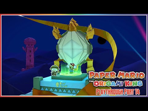 Paper Mario: The Origami King Playthrough Part 14 – Unlock the Temple of Shrooms