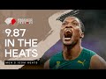 Leotlela Stuns In The 100m Heats With 9 87 World Athletics Championships Tokyo 25
