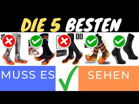 Heated socks for a warm feeling in winter ❄️🔥 | Top 5 models 2025!