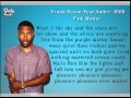 Frank Ocean Pink Matter Ft Andre 3000 Lyrics On Screen