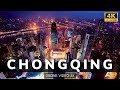 CHONGQING CITY CHINA 4K - Chongqing Incredible Infrastructure - Drone Video