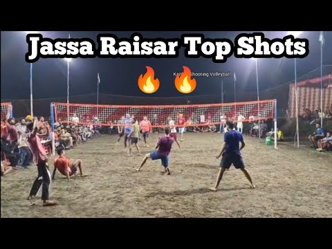 वॉलीबॉल की तोप 🔥 = Jassa Raisar top shots at Dohla Tournament | Jassa Raisar top shot #volleyball