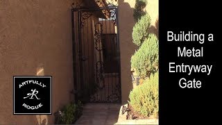 Metal Entryway gate