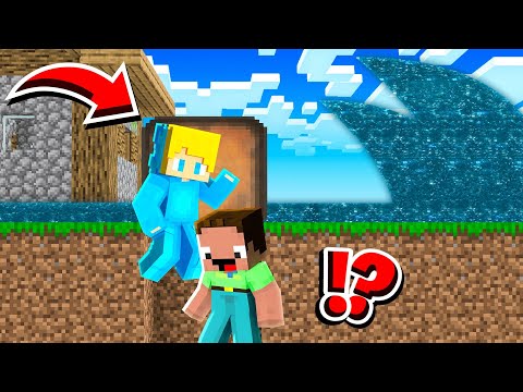 Ukri baute einen SICHEREN BUNKER um VOID TSUNAMI zu überleben in Minecraft!