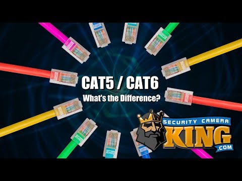 What's the difference between cat5 and cat6 cables?