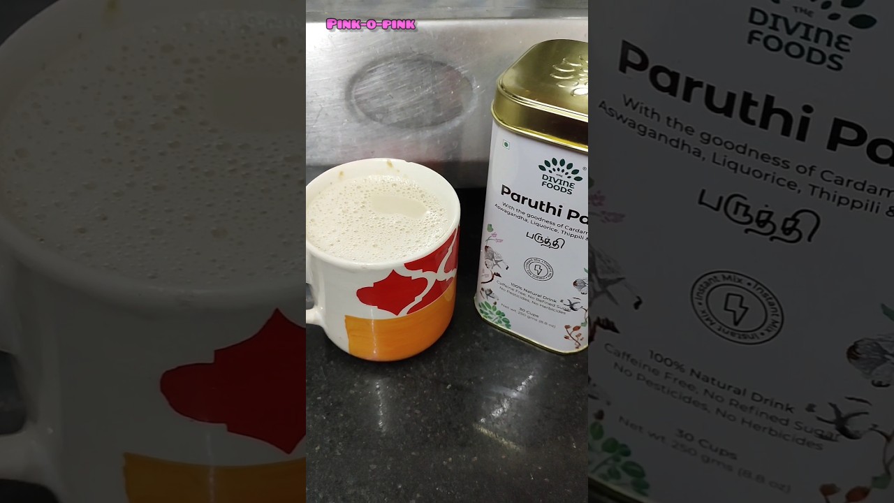 😋🥛பருத்தி பால் | The Divine Foods 💯 Natural Health Drink #shorts