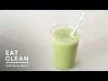 Kale Pineapple And Almond Milk Smoothie Eat Clean With Shira Bocar