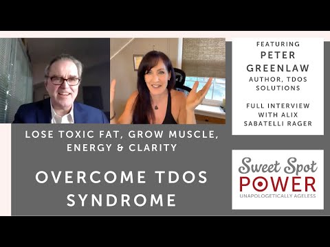 Lose Toxic Fat + Grow Muscle, Energy + Clarity w/Alix Sabatelli Rager + Peter Greenlaw TDOS Syndrome