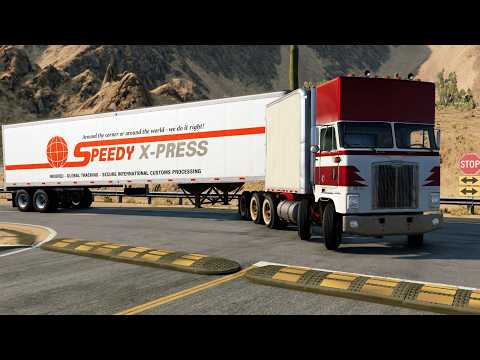 Trucks vs Speed Bumps SPECIAL #13 | BeamNG Drive - Long Video |🤜 Truck &Too