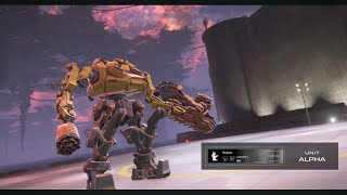 ラミー機体VSフレンド機体